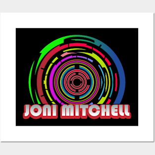 Minimalist Vinyl // Joni Mitchell Posters and Art